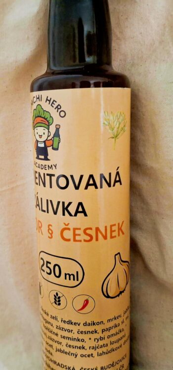 Fermentovaná zálivka : zázvor & česnek 250ml - Image 2