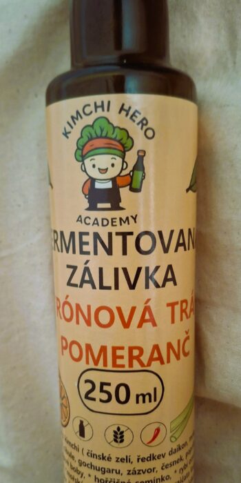 Fermentovaná zálivka : citrónová tráva & pomeranč 250ml - Image 2